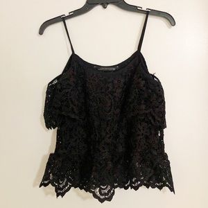 ZARA WOMAN Lace Blouse / Lace Tank Top